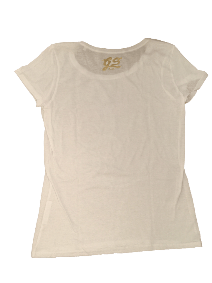T-shirt Luxury Donna Occhi oro - Gufetto Brand 