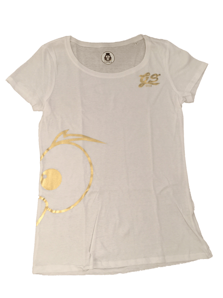 T-shirt Luxury One Uomo Occhi oro - Gufetto Brand 