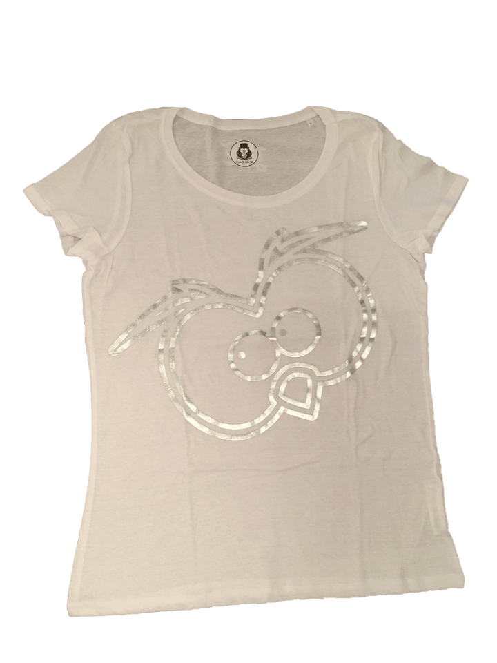 T-shirt Luxury Uomo Occhi Argento - Gufetto Brand 