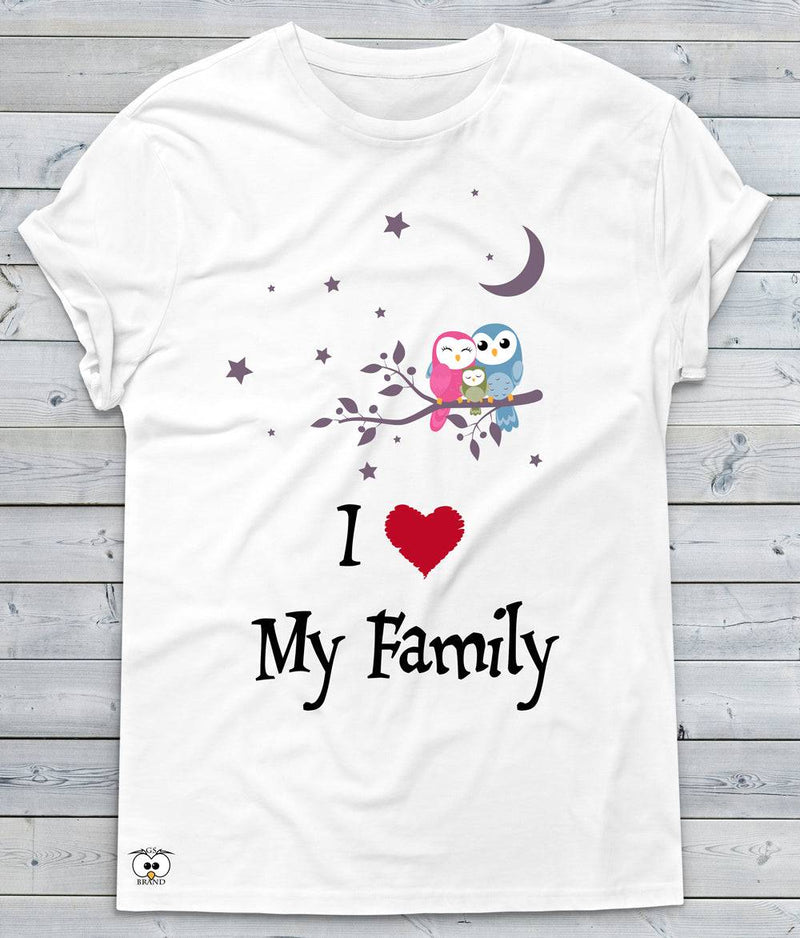 T-shirt Uomo Love my Family
