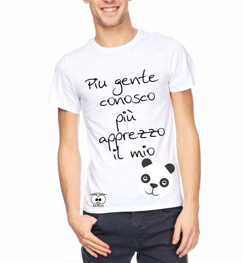 T-shirt Uomo Panda - Gufetto Brand 