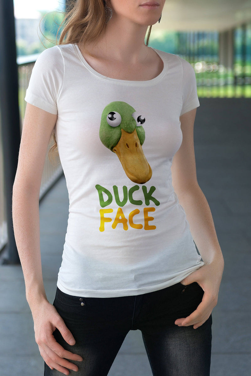 Gufetto Brand Uomo/Donna T-shirt DuckFace