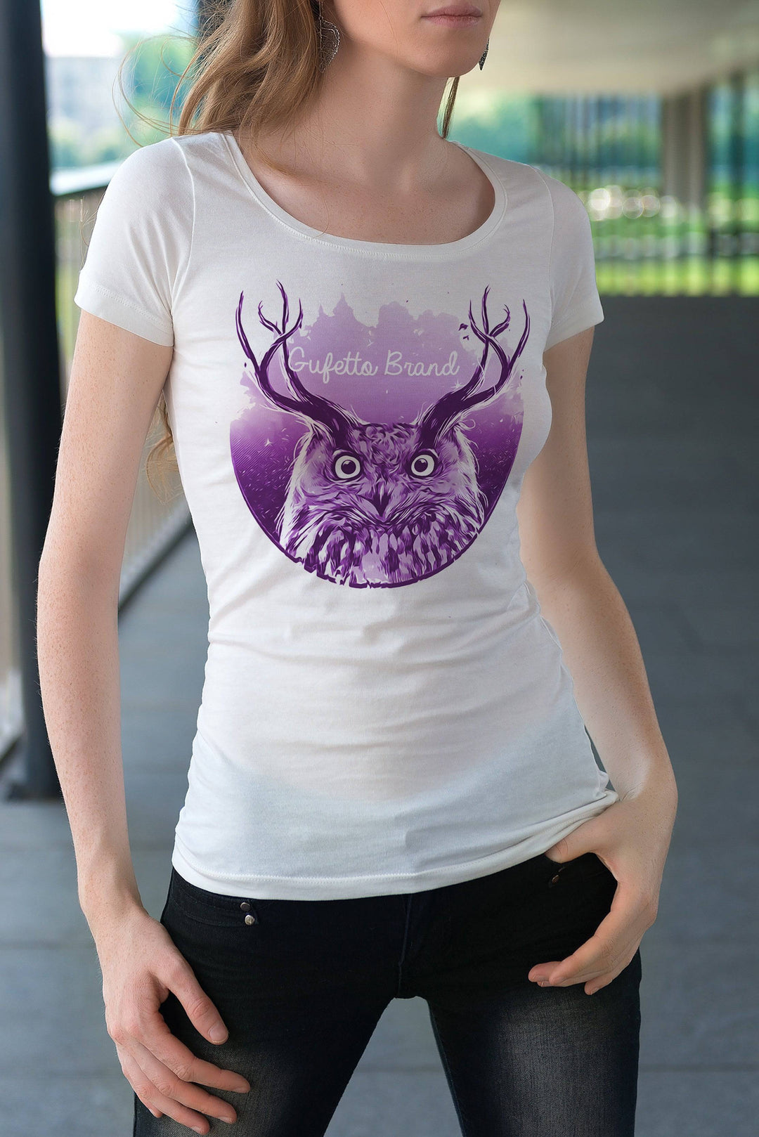 Gufetto Brand Uomo/Donna T-shirt Gufetto Circle - Gufetto Brand 