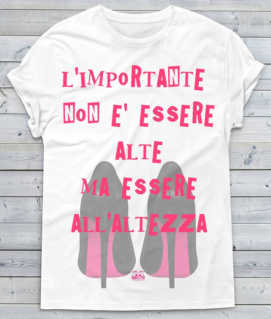 T-shirt Donna L'importante non è - Gufetto Brand 