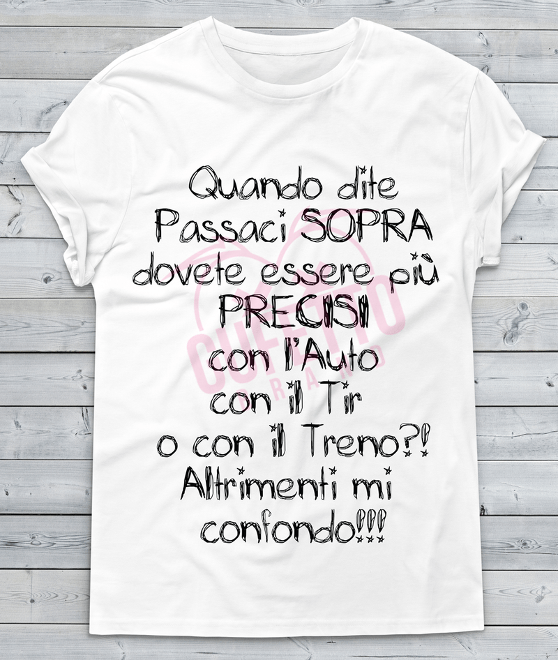 T-shirt Donna Quando dite... - Gufetto Brand 