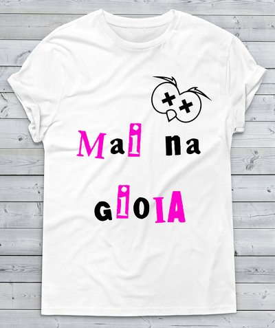 T-shirt Uomo Mai na Gioia - Gufetto Brand 
