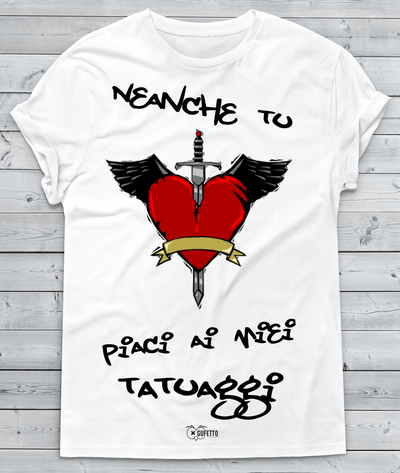 T-shirt Uomo Tattoo 1 - Gufetto Brand 