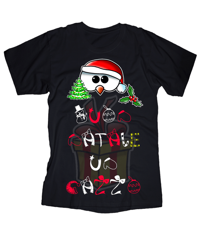 T-shirt Uomo Buon Natale Un C... - Gufetto Brand 