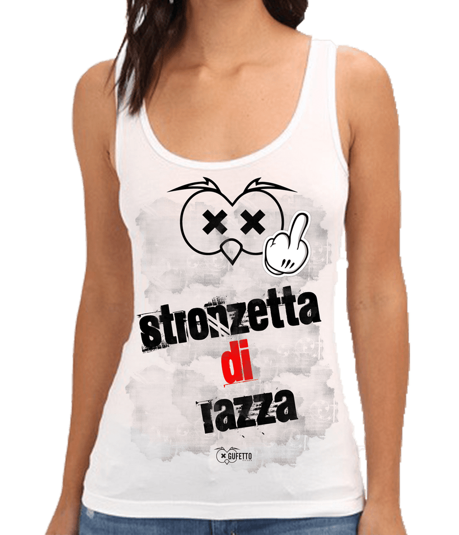 Canotta Bianca 10 pezzi Taglia e Grafiche miste Uomo/Do - Gufetto Brand 