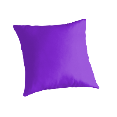 Cuscino Bianco/Viola Stronzetta di Razza