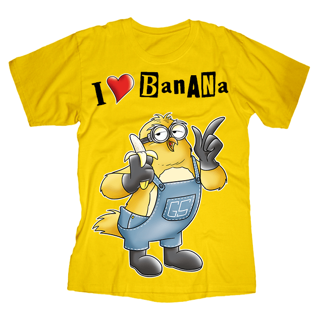 T-shirt Uomo BANANA - Gufetto Brand 
