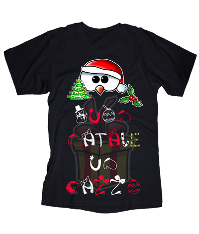 T-shirt Donna Buon Natale Un C... - Gufetto Brand 