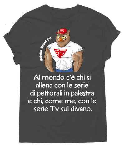 T-shirt Uomo Fit Al mondo - Gufetto Brand 