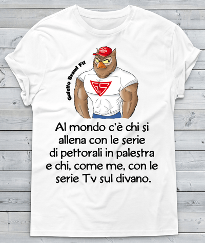 T-shirt Uomo Fit Al mondo - Gufetto Brand 