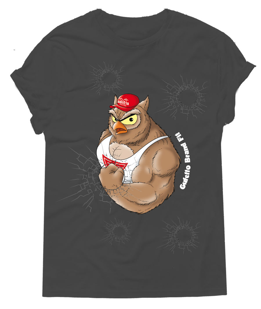 T-shirt Uomo Fit Bicipite Classico - Gufetto Brand 