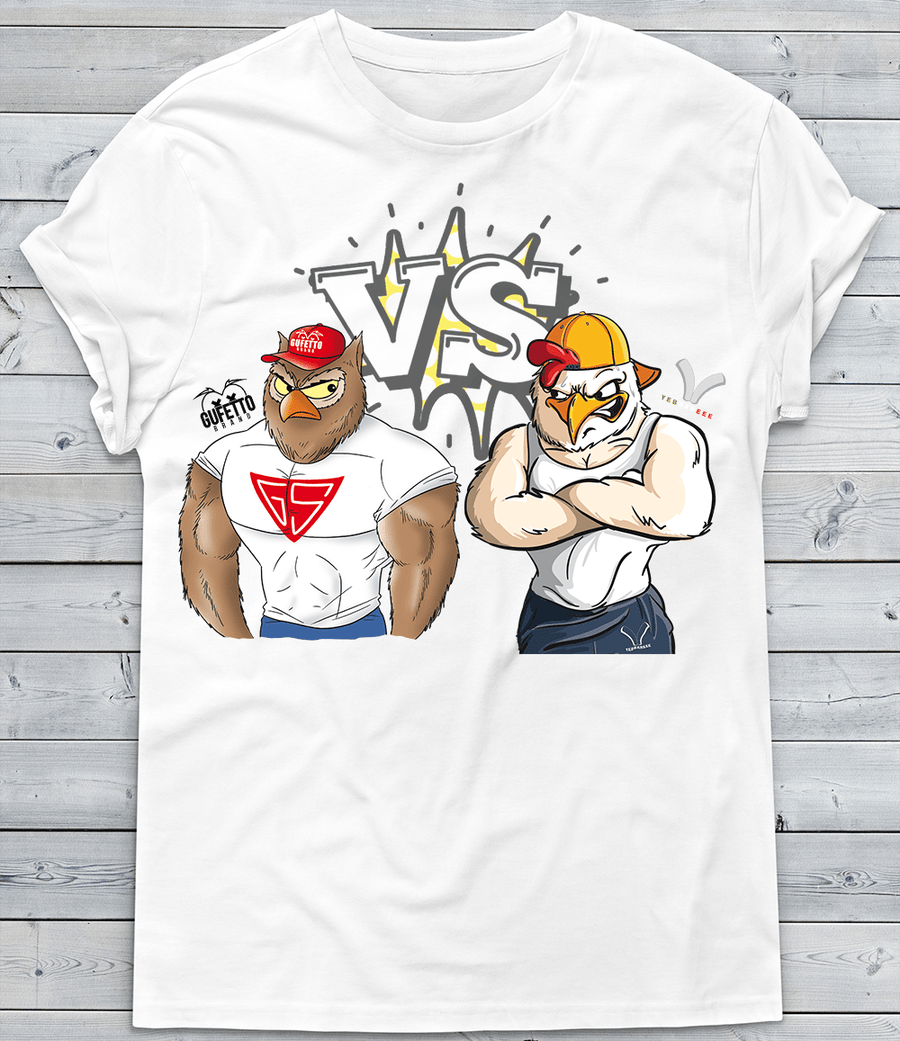 T-shirt Uomo Fit Gufetto - Yebbareee - Gufetto Brand 