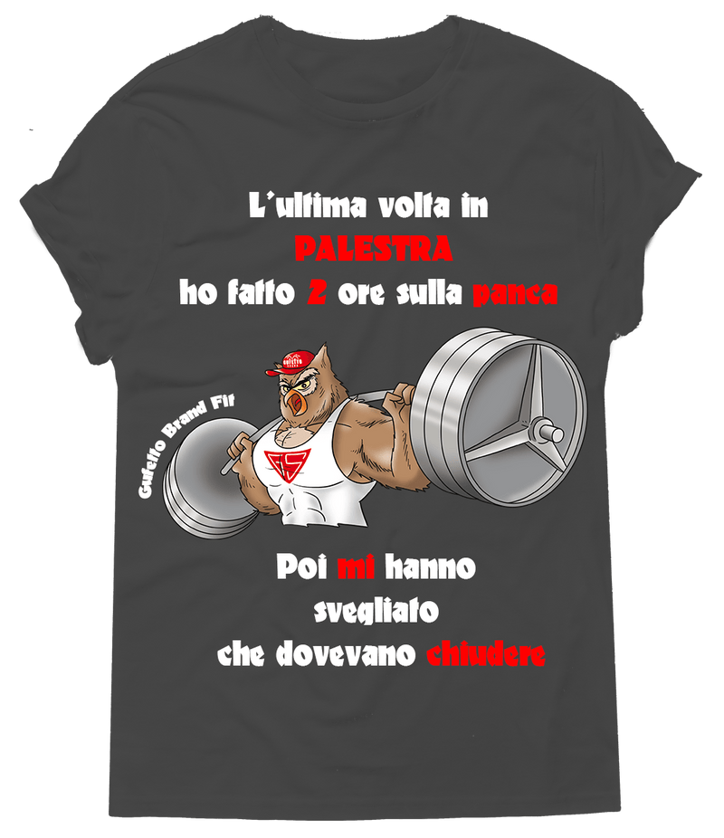 T-shirt Uomo Fit Panca - Gufetto Brand 