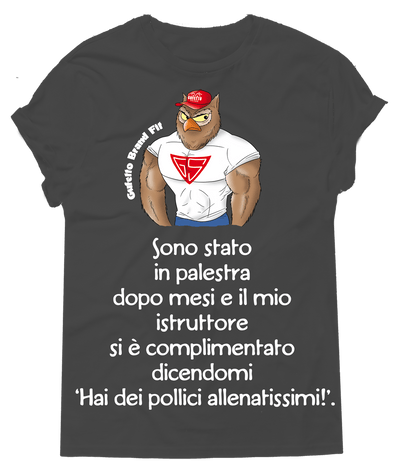 T-shirt Uomo Fit Sono stato - Gufetto Brand 