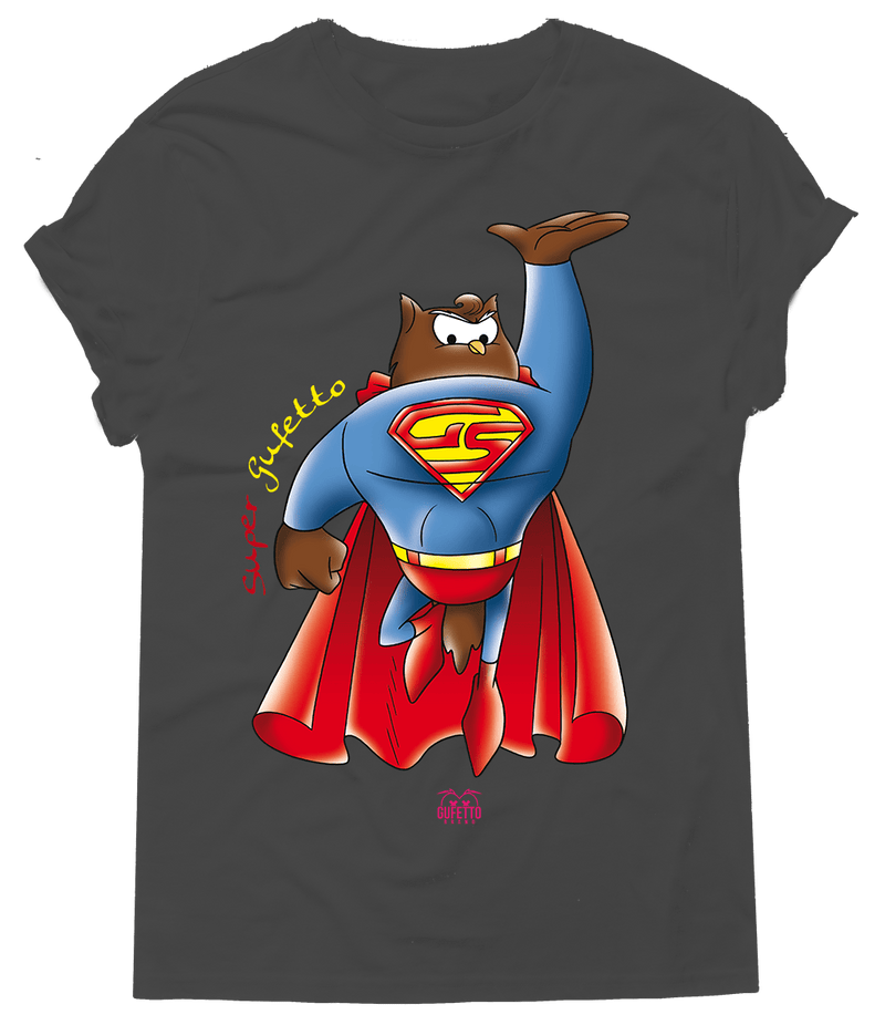 T-shirt Uomo Heroes Super Gufetto - Gufetto Brand 