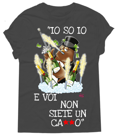 T-shirt Uomo Io so io - Gufetto Brand 