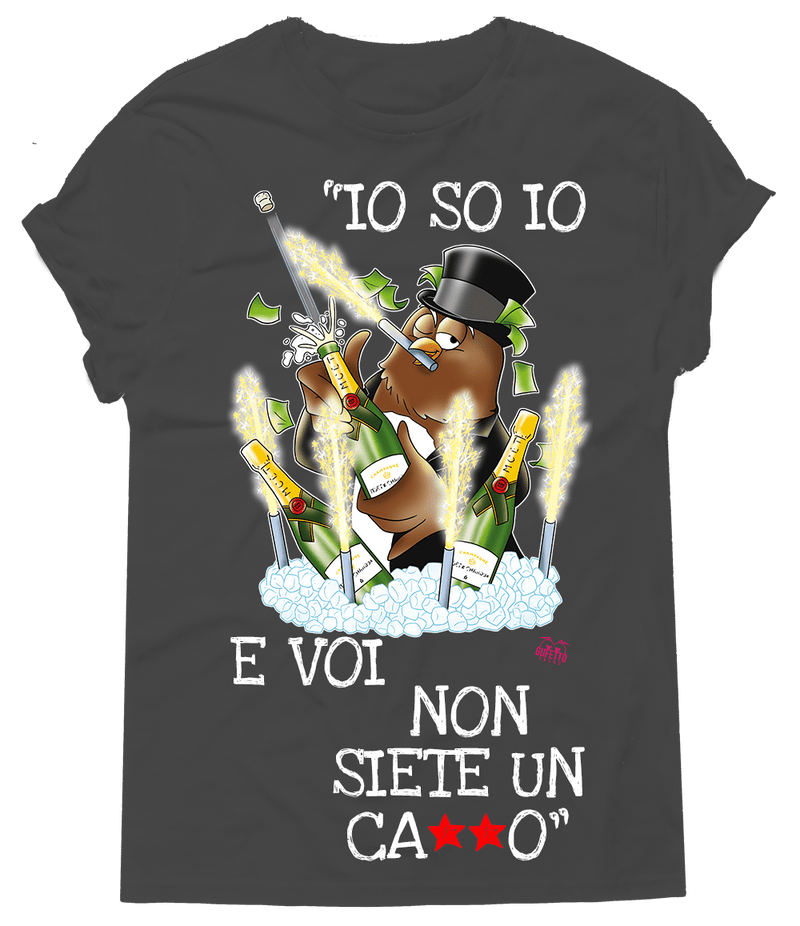 T-shirt Uomo Io so io - Gufetto Brand 