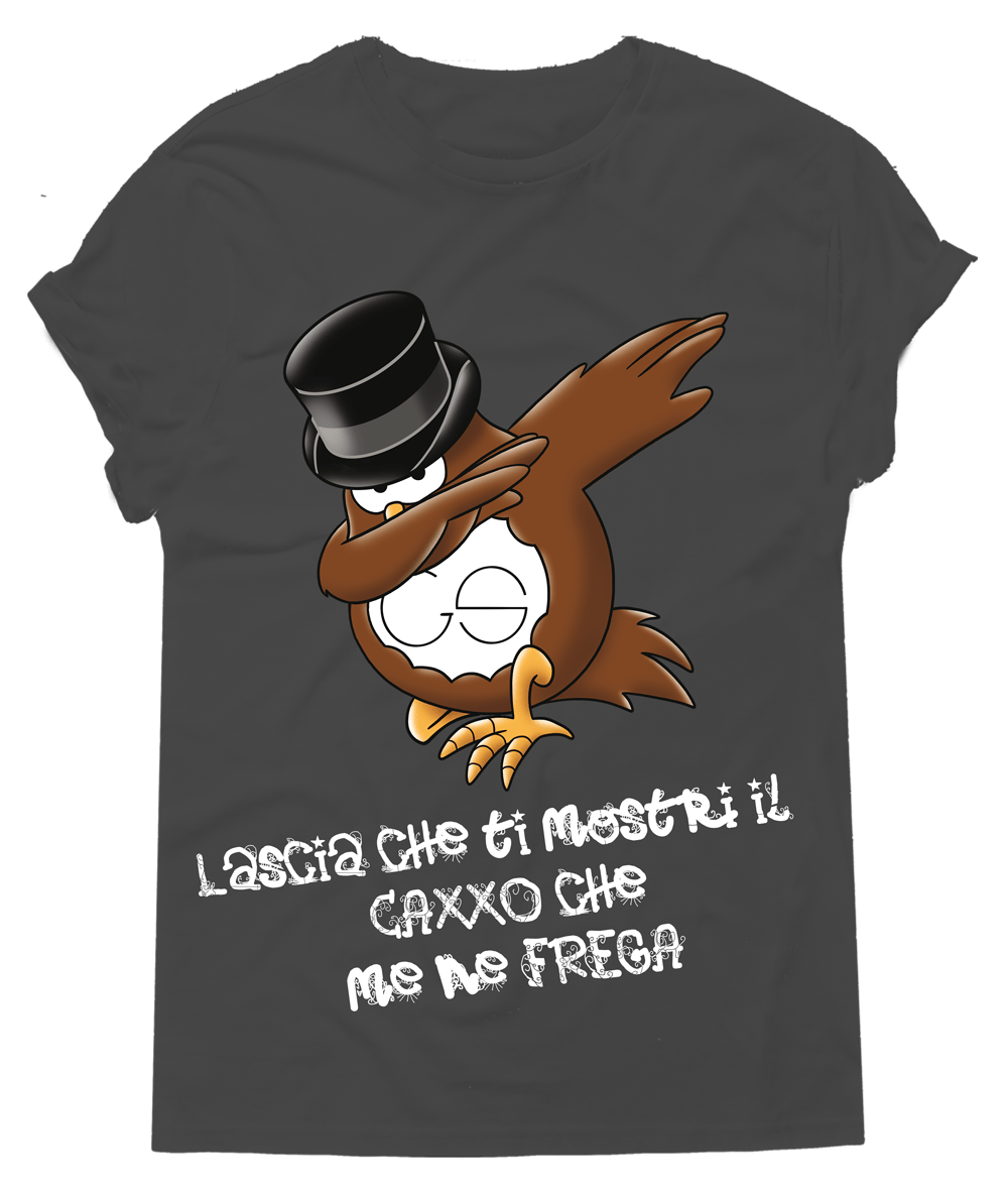 T-shirt Donna Dab One Lascia che ti mostri - Gufetto Brand 