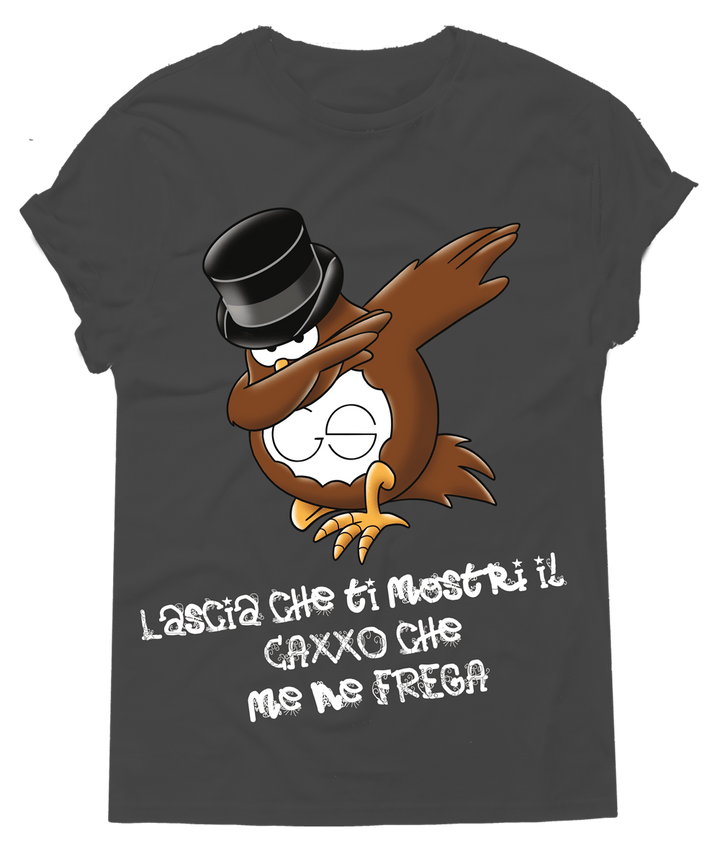 T-shirt Donna Dab One Lascia che ti mostri - Gufetto Brand 