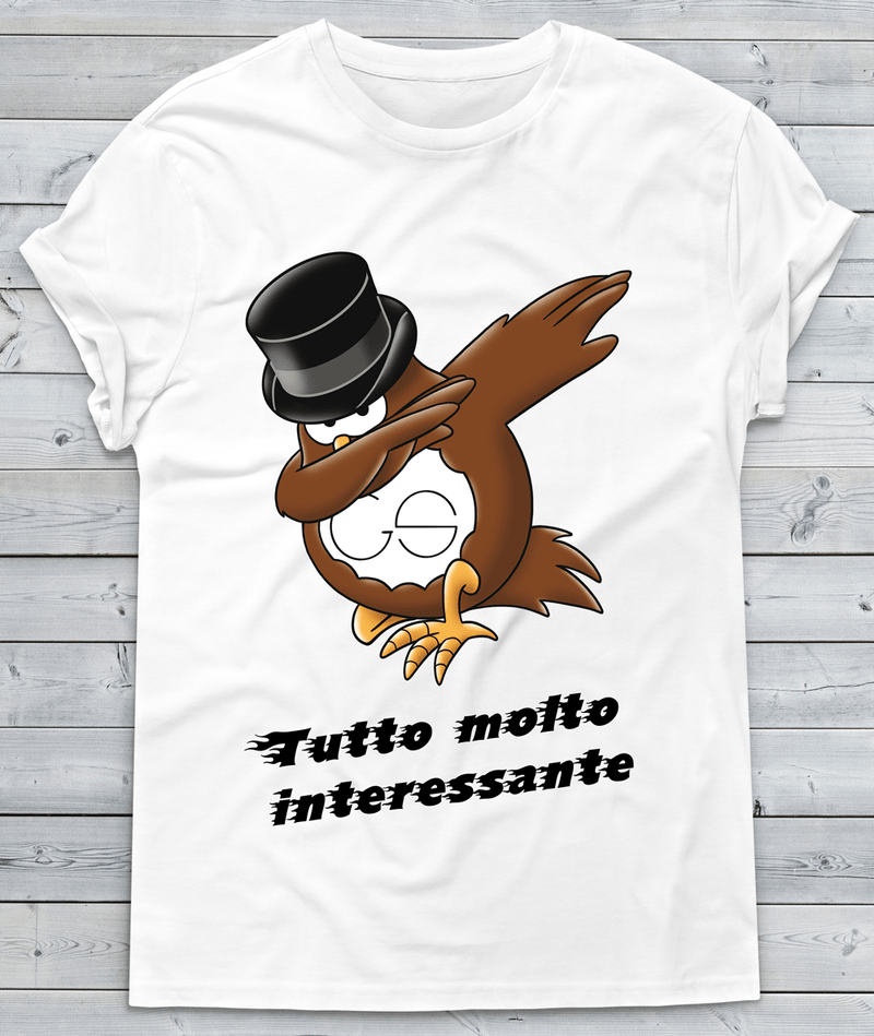 T-shirt Donna Dab One Tutto Molto... - Gufetto Brand 