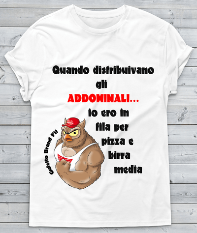 T-shirt Donna Fit Quando Distribuivano... - Gufetto Brand 