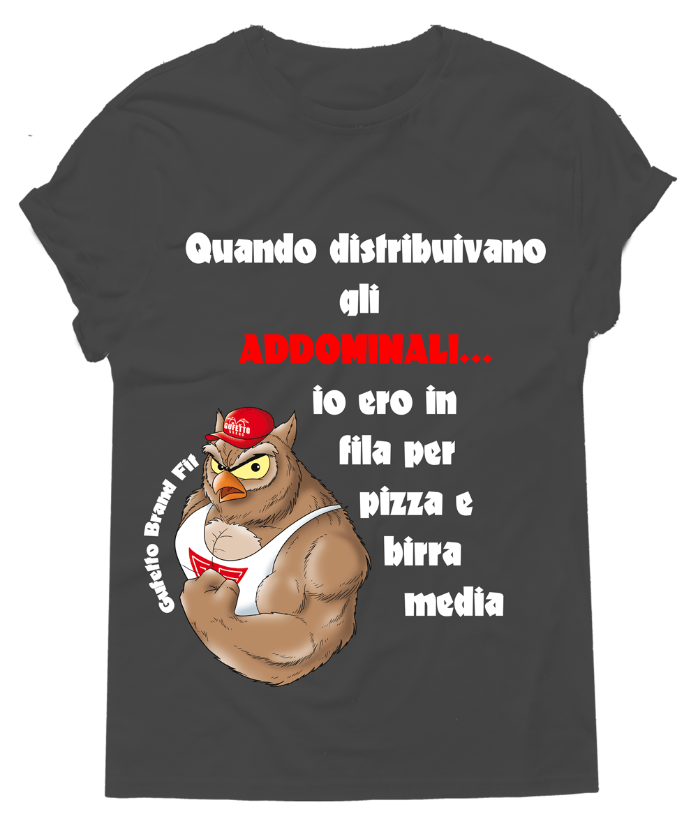 T-shirt Donna Fit Quando Distribuivano... - Gufetto Brand 