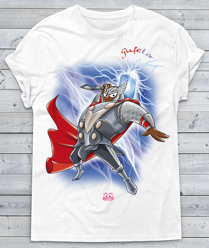 T-shirt Donna Heroes Gufetor - Gufetto Brand 