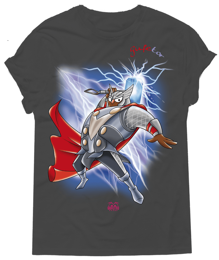 T-shirt Donna Heroes Gufetor - Gufetto Brand 