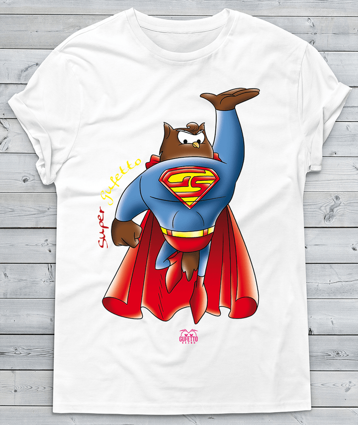 T-shirt Donna Heroes Super Gufetto - Gufetto Brand 