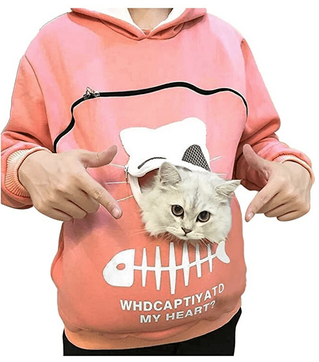 Felpa PORTA GATTO Donna ( Spedizione in 15/20 giorni ) - Gufetto Brand 