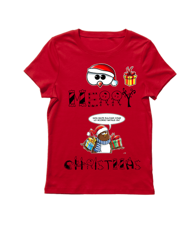 T-shirt Donna Red MC2 - Gufetto Brand 