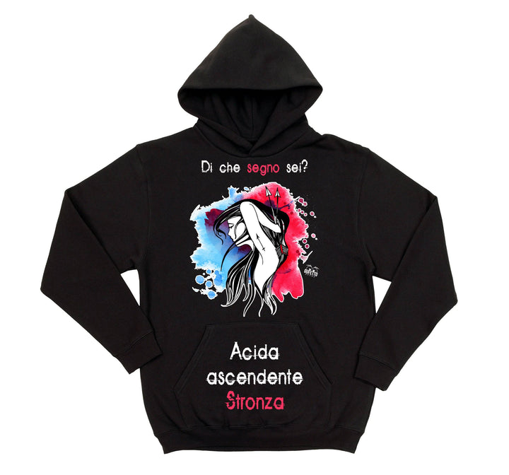 Felpa donna SEGNO ( S3297 ) - Gufetto Brand 