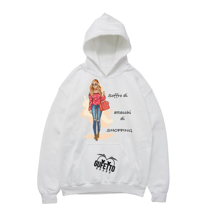 Felpa donna SOFFRO ( V5720 ) - Gufetto Brand 