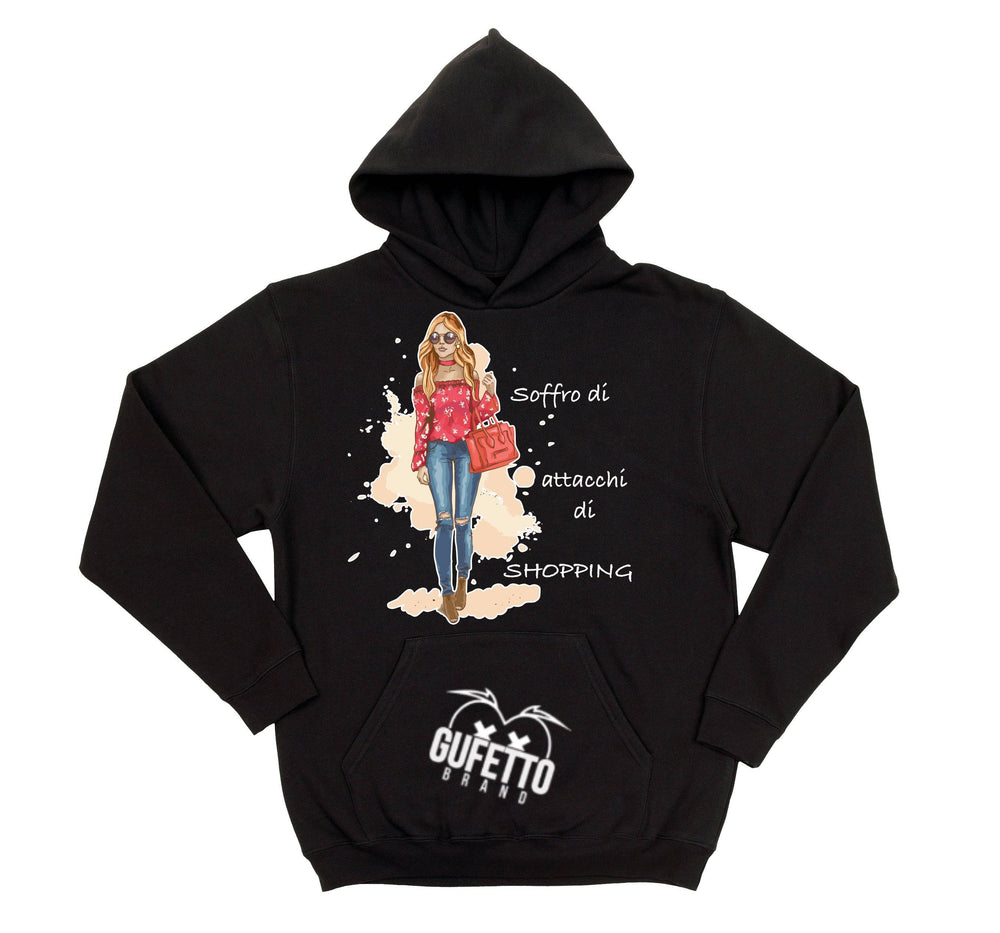 Felpa donna SOFFRO ( V5720 ) - Gufetto Brand 