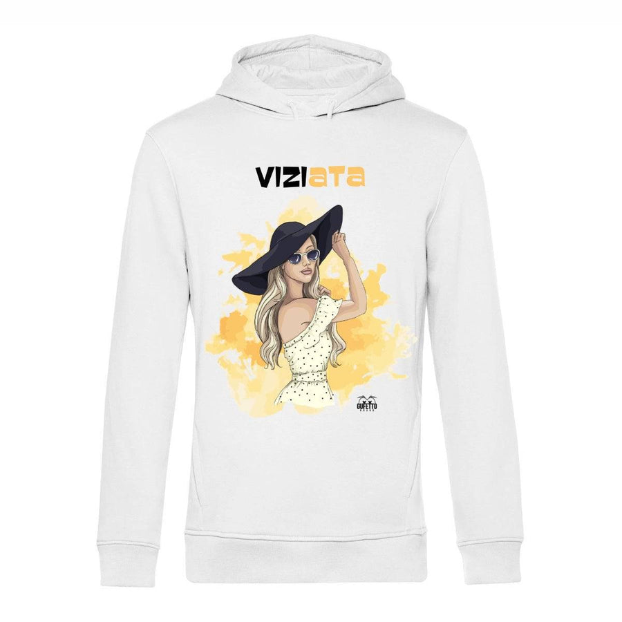 Felpa donna VIZIATA ( V85729 ) - Gufetto Brand 