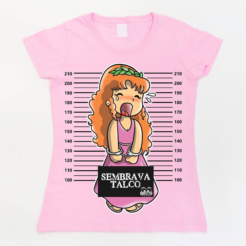 T-shirt donna Pink Edition TALCO 2.0 ( T81395 ) - Gufetto Brand 