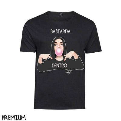 T-shirt Donna BASTARDA ( B5007 ) - Gufetto Brand 