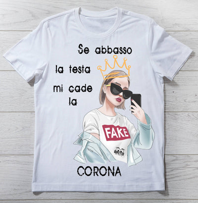 T-shirt Donna CORONA ( B5002 ) - Gufetto Brand 