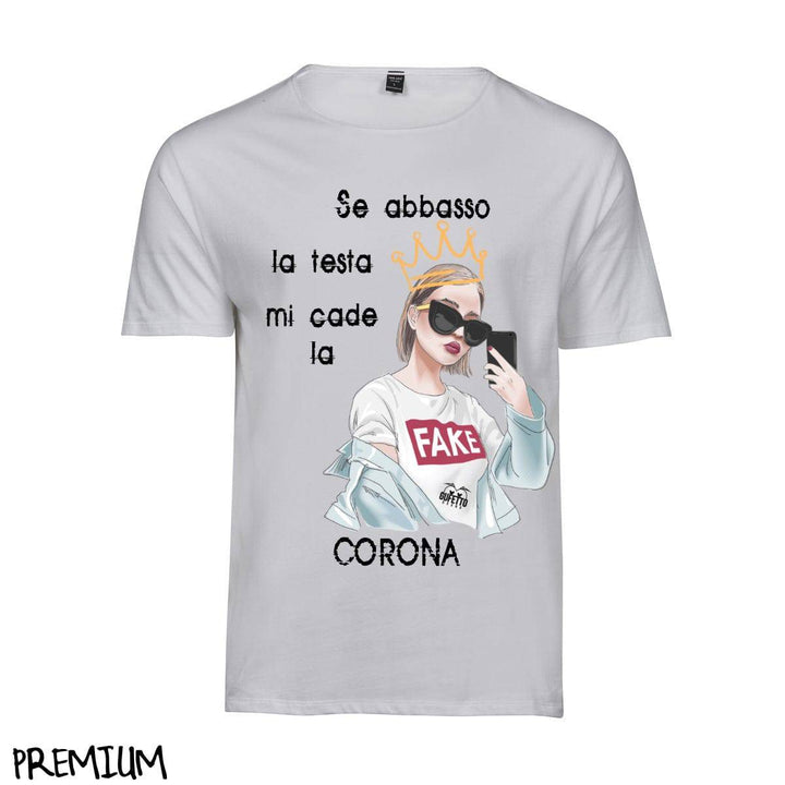 T-shirt Donna CORONA ( B5002 ) - Gufetto Brand 