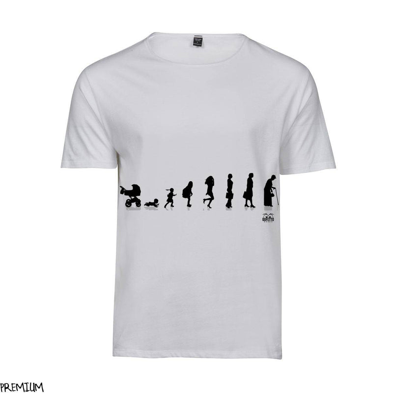 T-shirt Donna EVOLUZIONE ( E7431 ) - Gufetto Brand 