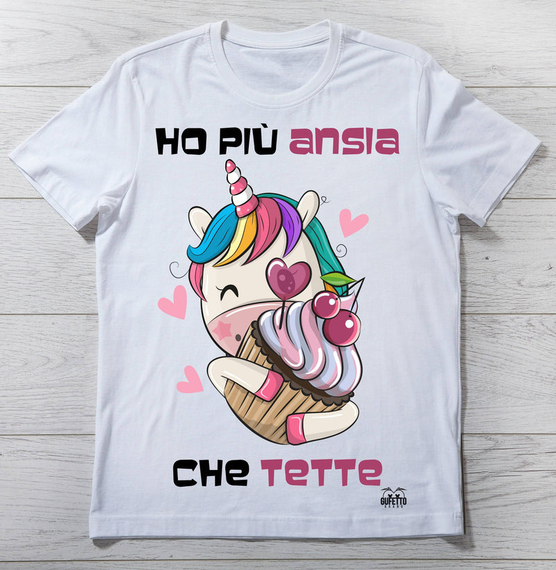 T-shirt Donna Ho più Ansia ( H03164 )