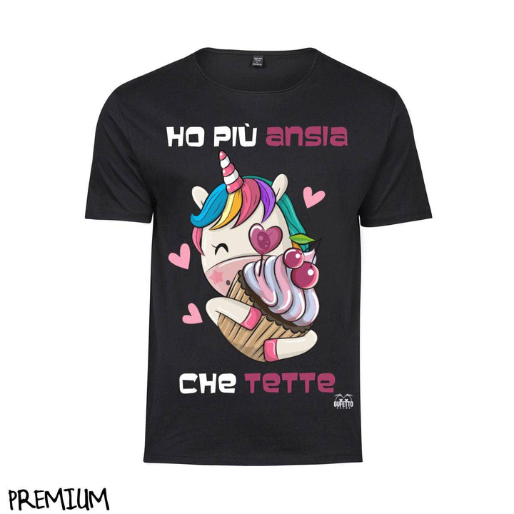 T-shirt Donna Ho più Ansia ( H03164 ) - Gufetto Brand 