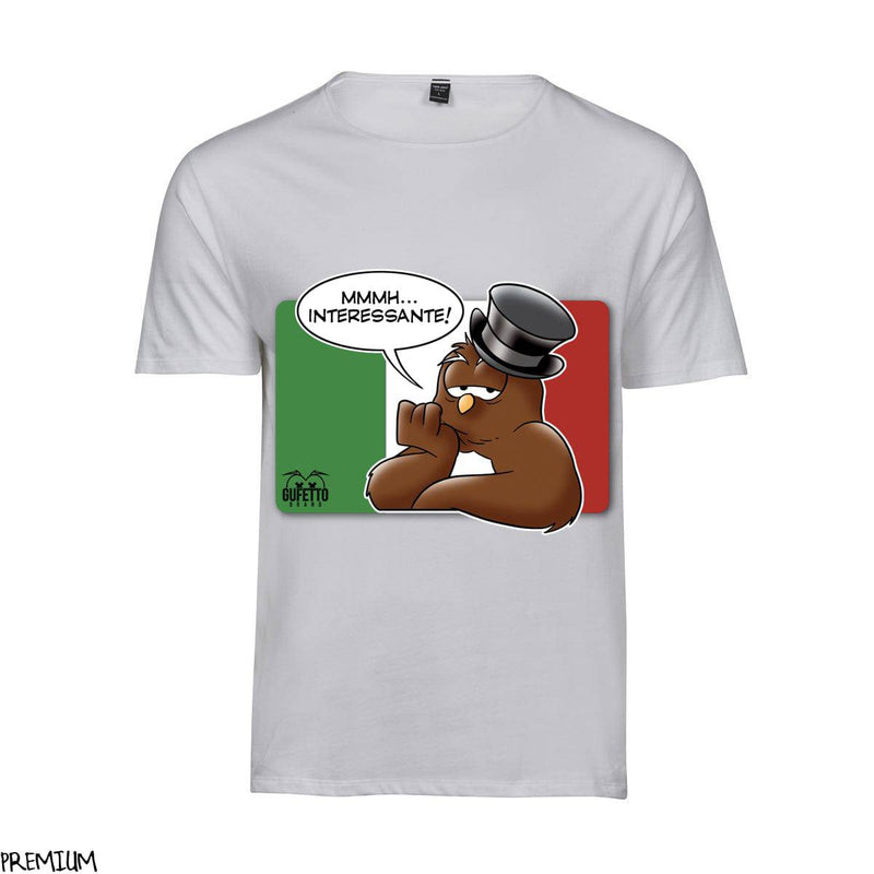 T-shirt Donna  Interessante ( D9563 ) - Gufetto Brand 
