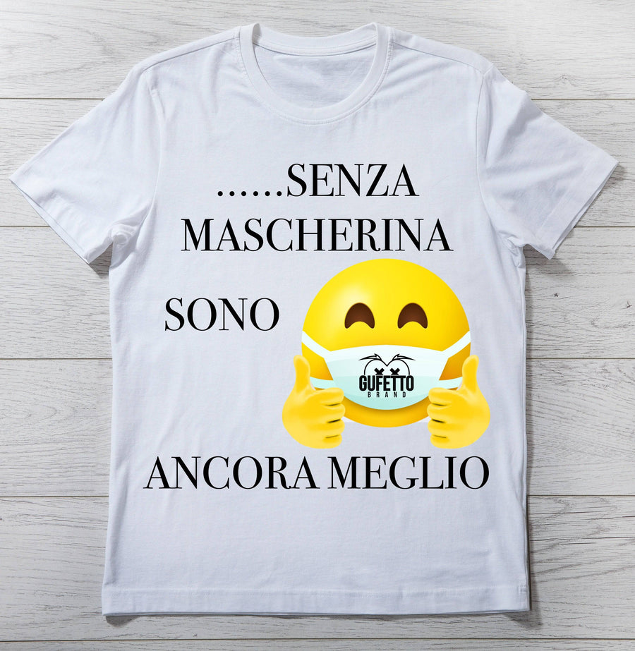 T-shirt Donna MASCHERINA ( M8740 ) - Gufetto Brand 