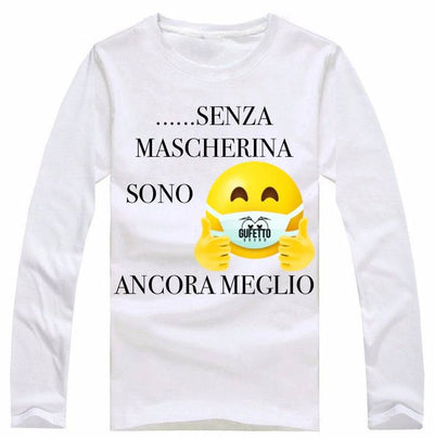 T-shirt Donna MASCHERINA ( M8740 ) - Gufetto Brand 