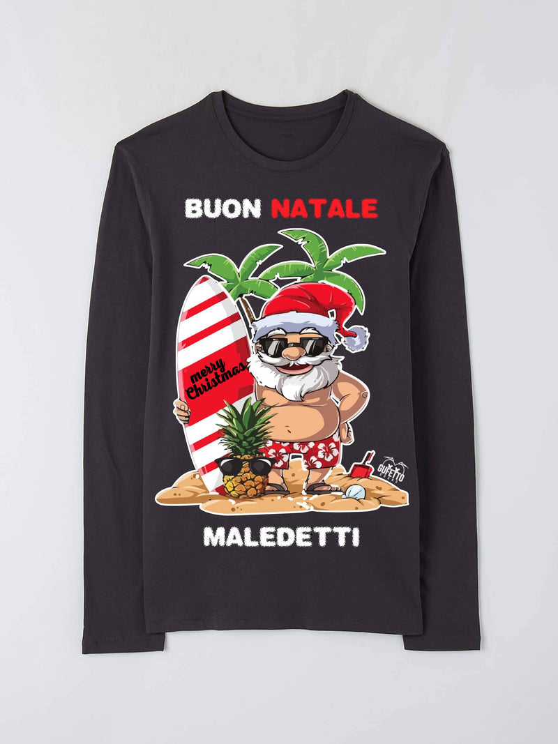 T-shirt Donna  NATALE ( N76174 ) - Gufetto Brand 